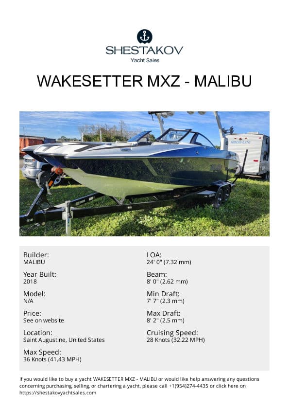 WAKESETTER MXZ - undefined - 2018