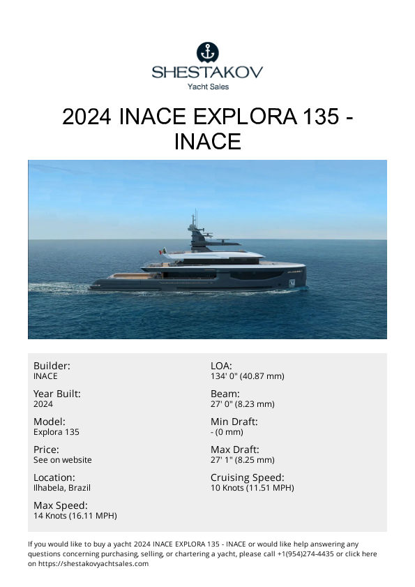 2024 Inace Explora 135 - Explora 135 - 2024
