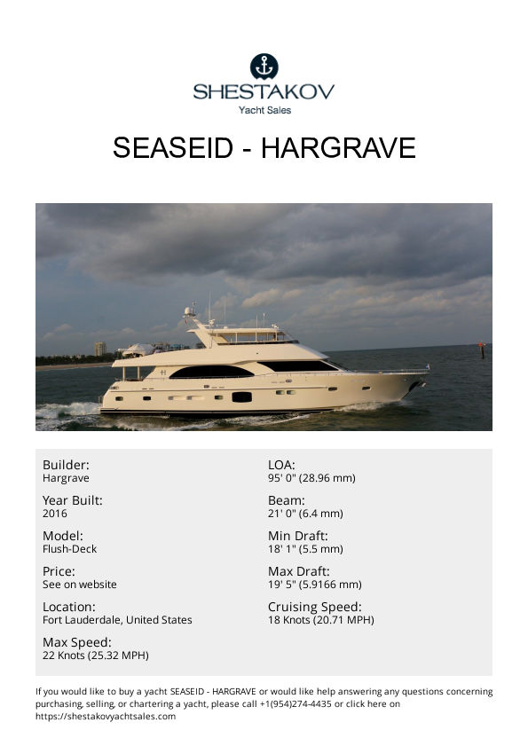 SeaSeid - Flush-Deck - 2016