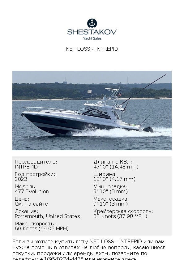 NET LOSS - 477 Evolution - 2023