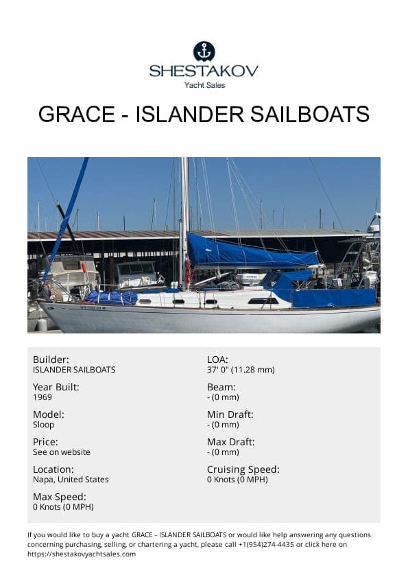 GRACE - Sloop - 1969