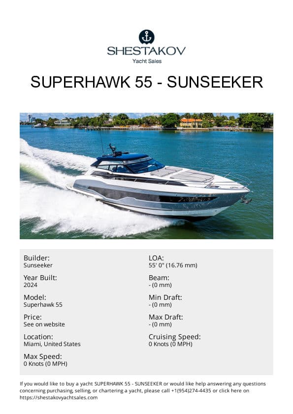 Superhawk 55 - Superhawk 55 - 2024