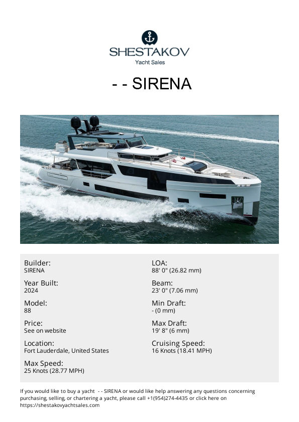  Sirena 88 - 88 - 2024