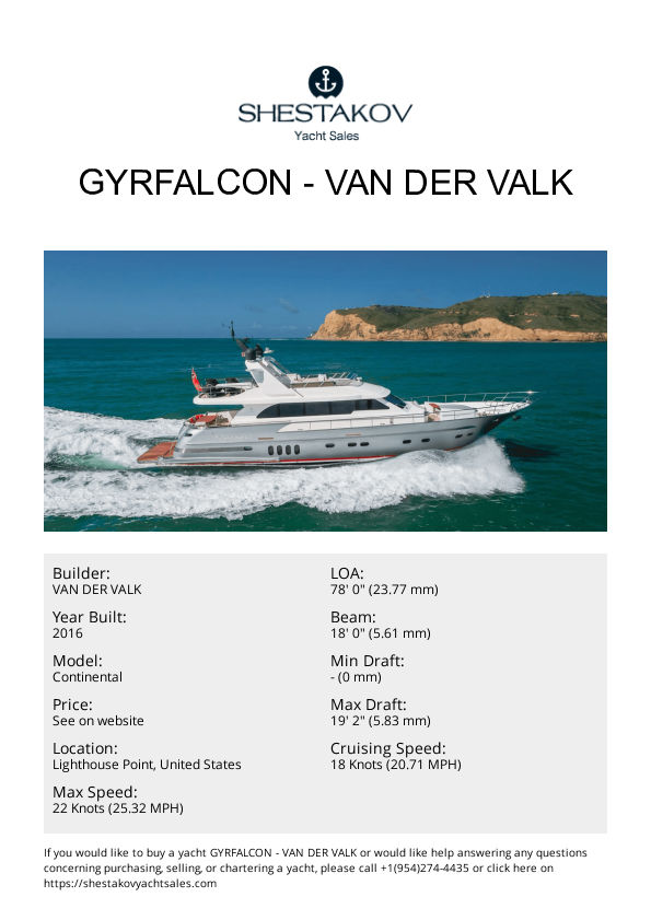 GYRFALCON - Continental - 2016