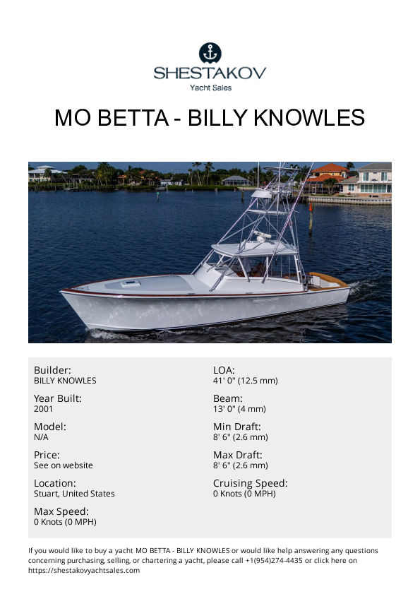 MO BETTA - undefined - 2001