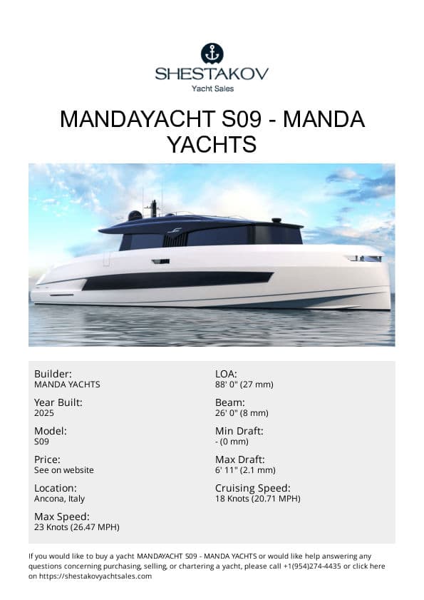Mandayacht S09 - S09 - 2025