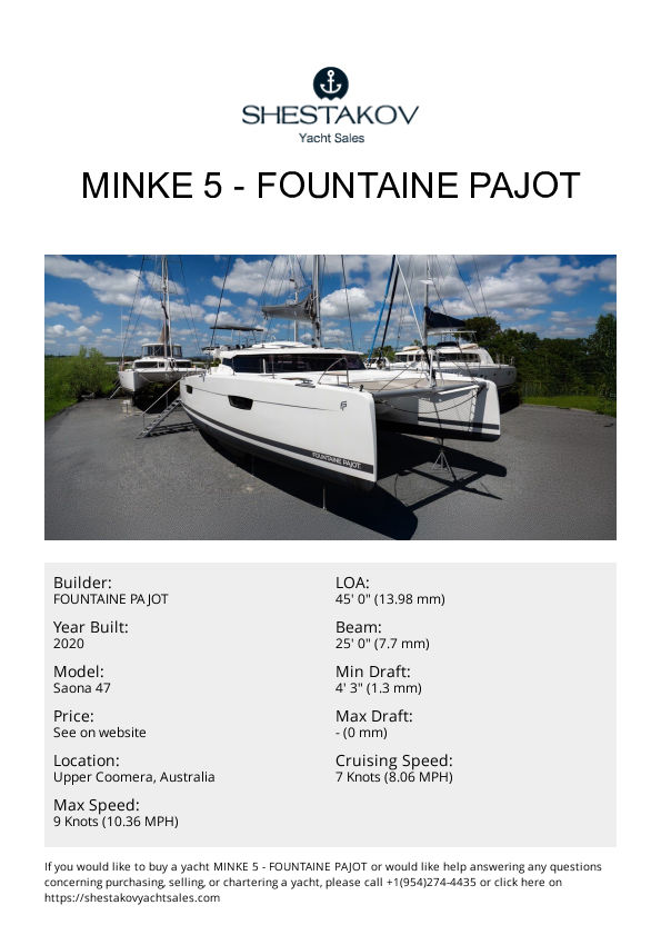 Minke 5 - Saona 47 - 2020