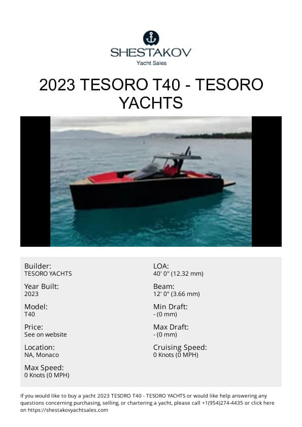 2023 Tesoro T40 - T40 - 2023