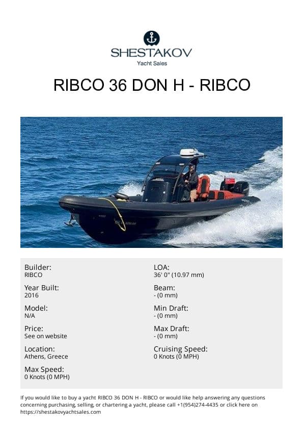 RIBCO 36 DON H - undefined - 2016
