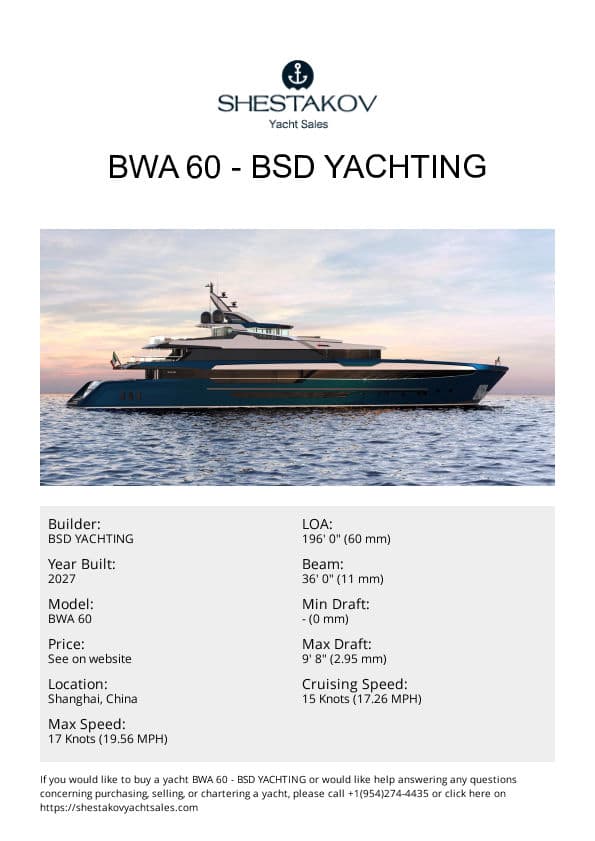 BWA 60 - BWA 60 - 2027