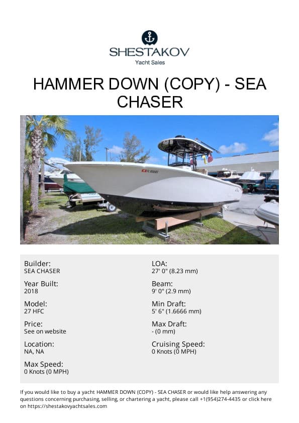 Hammer Down (Copy) - 27 HFC - 2018