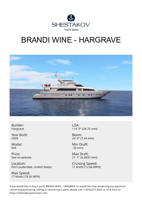 BRANDI WINE - undefined - 2009