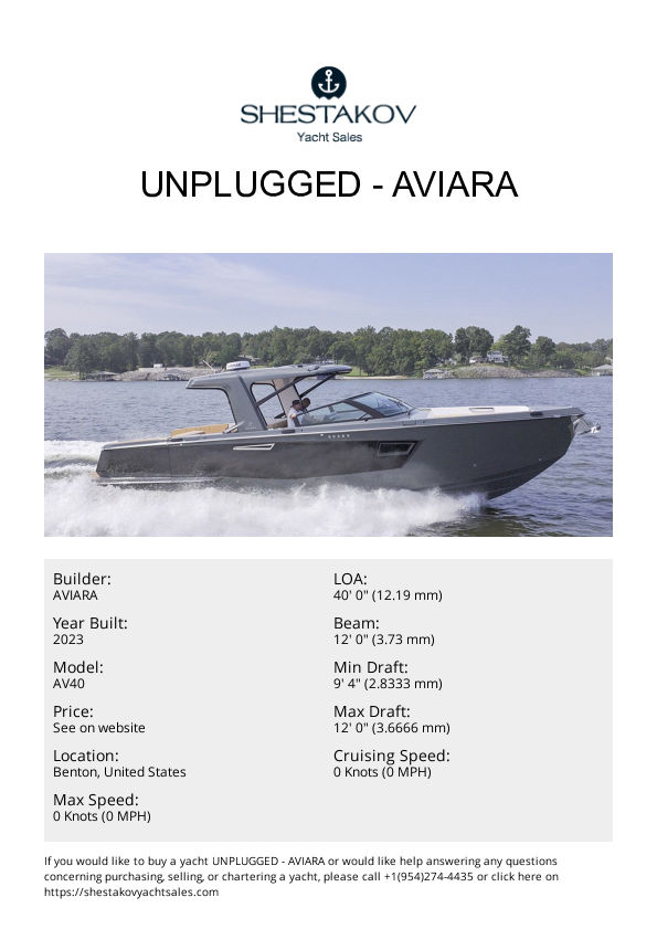UNPLUGGED - AV40 - 2023