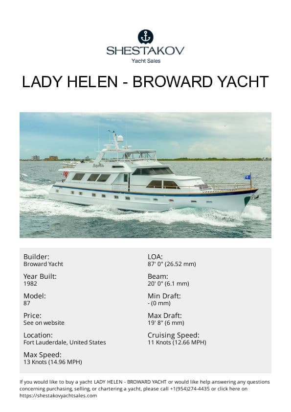 Lady Helen - 87 - 1982