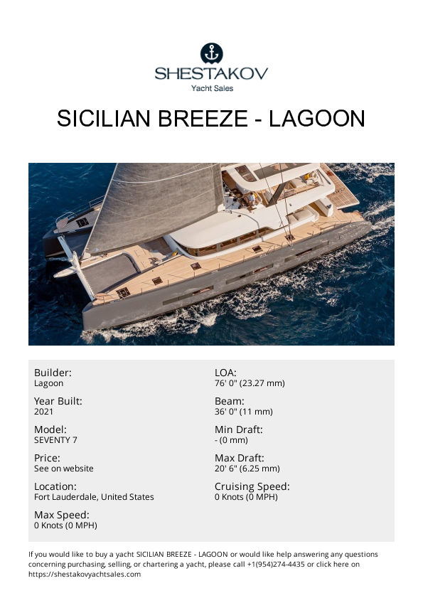 Sicilian Breeze - SEVENTY 7 - 2022