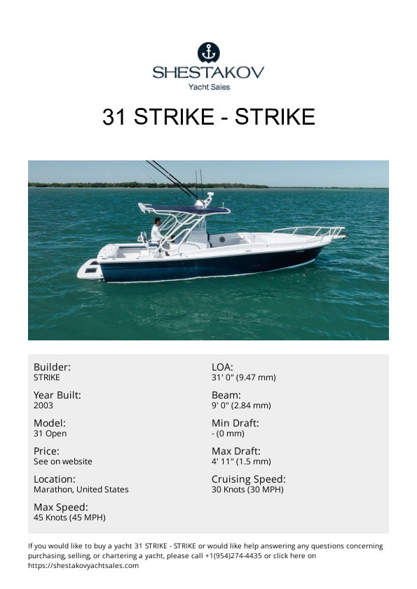 31 Strike - 31 Open - 2003