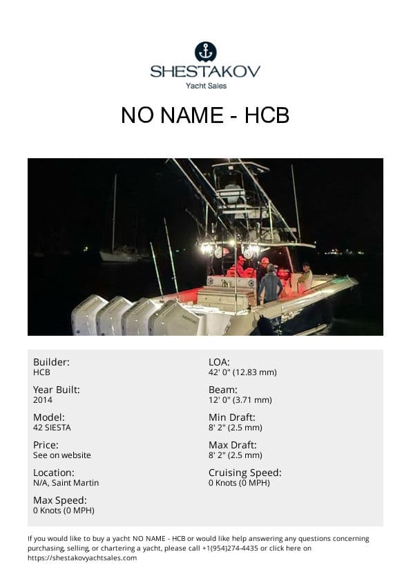 NO NAME - 42 SIESTA - 2024