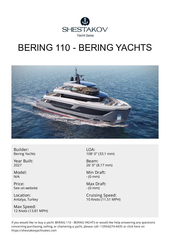 BERING 110 - undefined - 2027