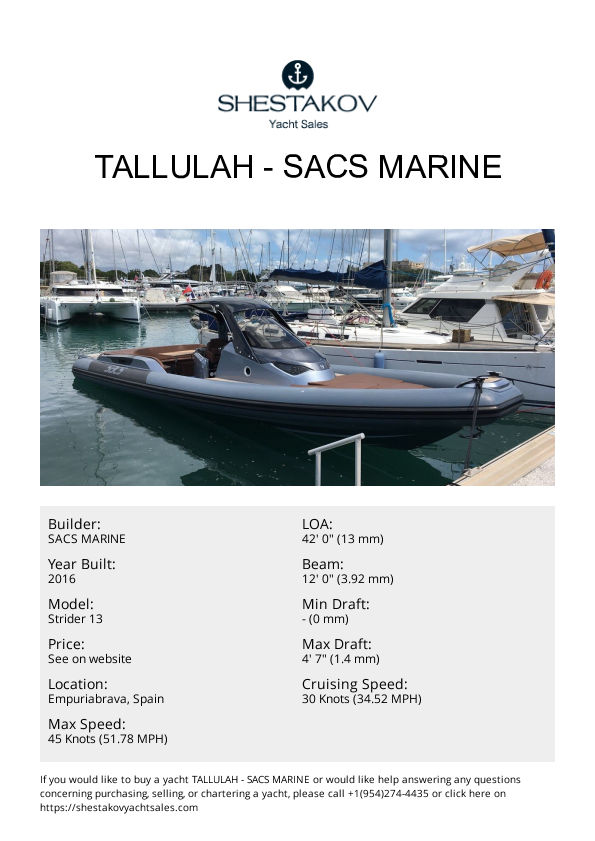 Tallulah - Strider 13 - 2016
