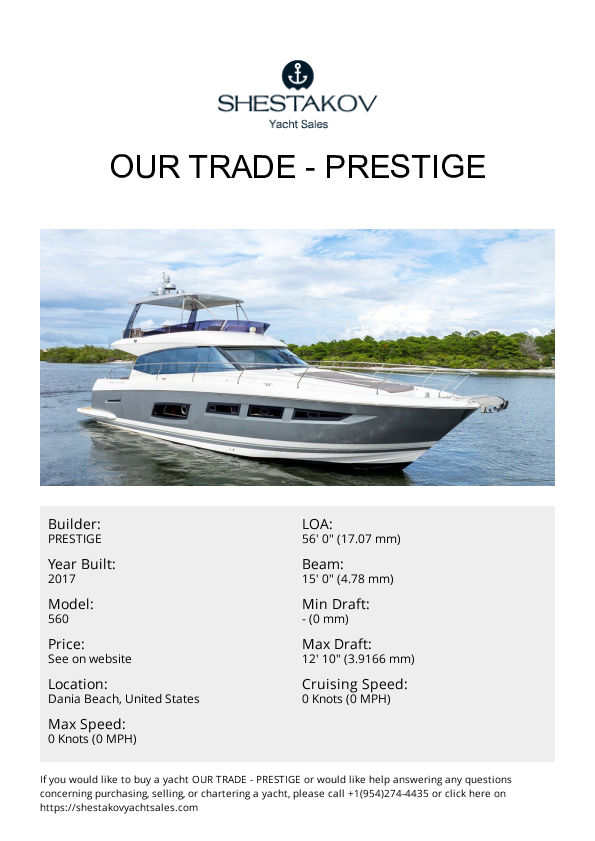 OUR TRADE - 560 - 2017