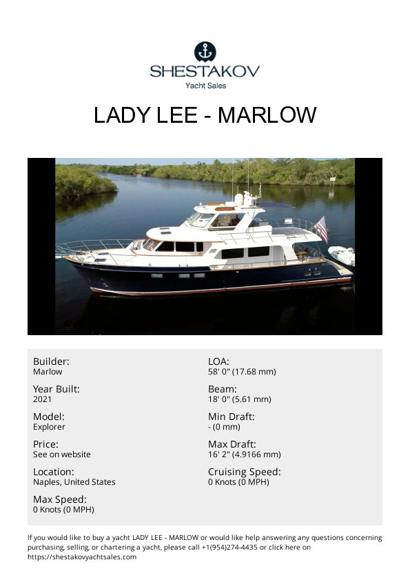 LADY LEE - Explorer - 2021