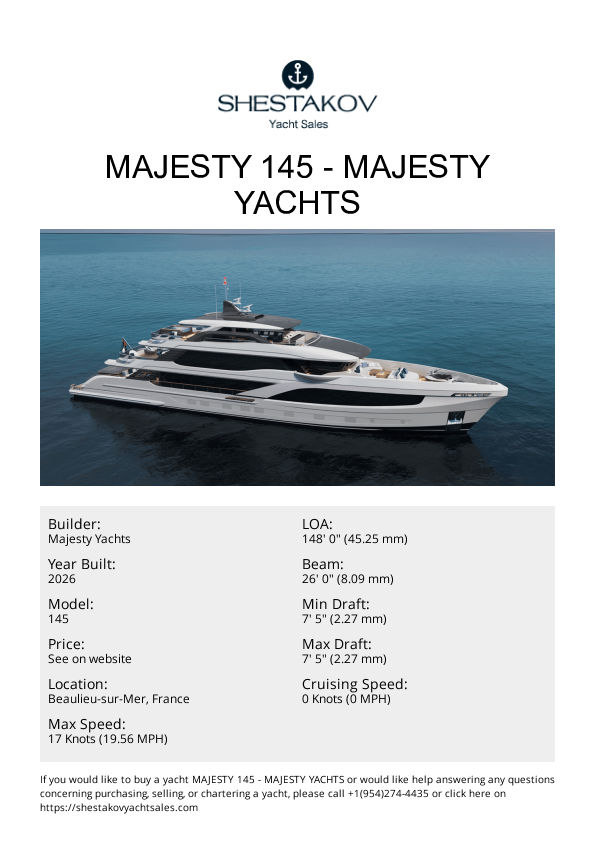 MAJESTY 145 - 145 - 2026