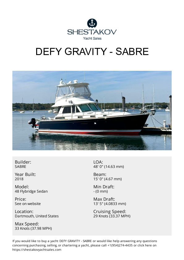 UNNAMED - 48 Flybridge Sedan - 2018