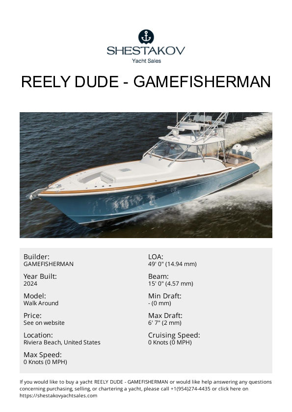 Reely Dude - Walk Around - 2024