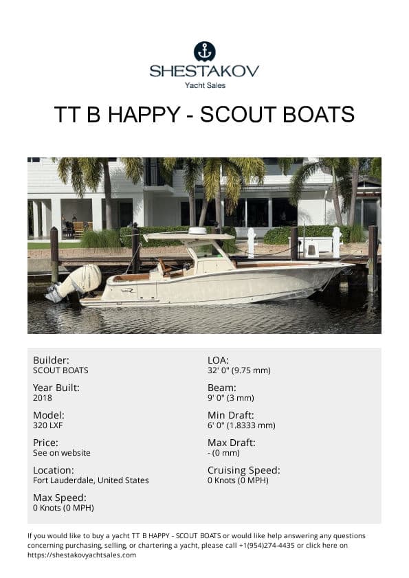 TT B Happy - 320 LXF - 2019