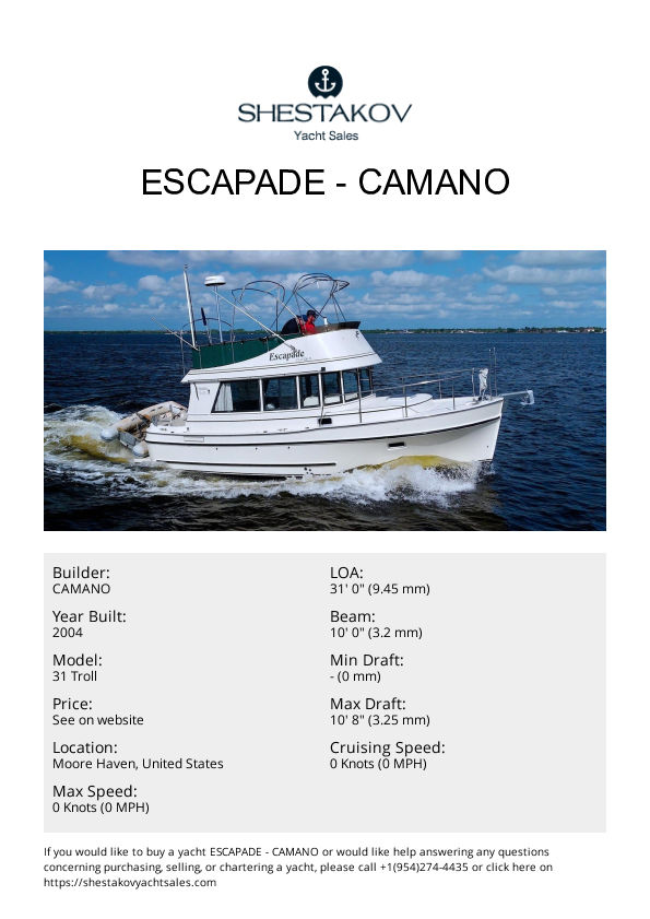 Escapade - 31 Troll - 2004