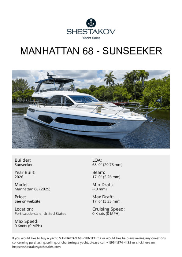 MANHATTAN 68 - Manhattan 68 (2025) - 2026