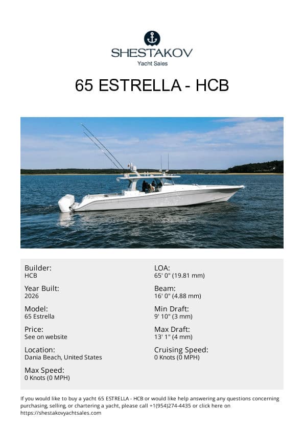 65 Estrella - 65 Estrella - 2026