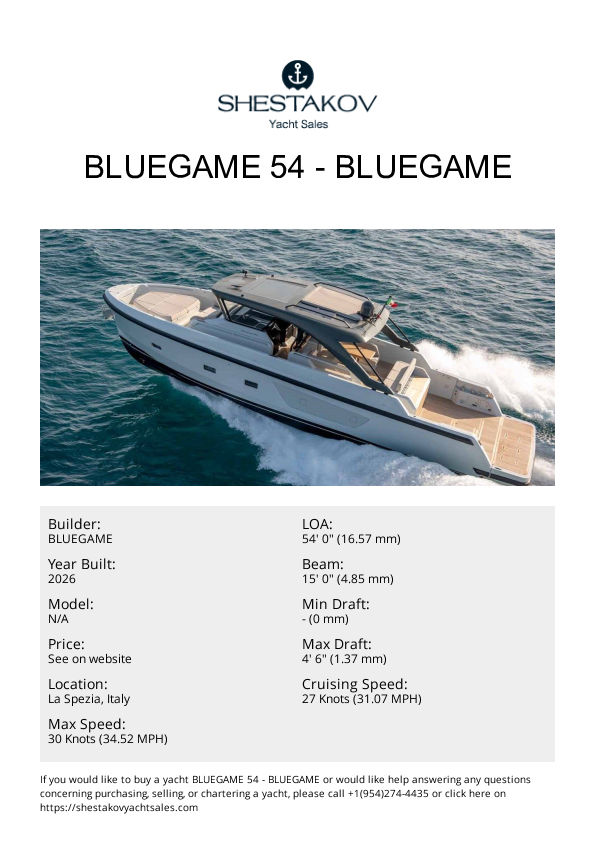 Bluegame 54 - undefined - 2026