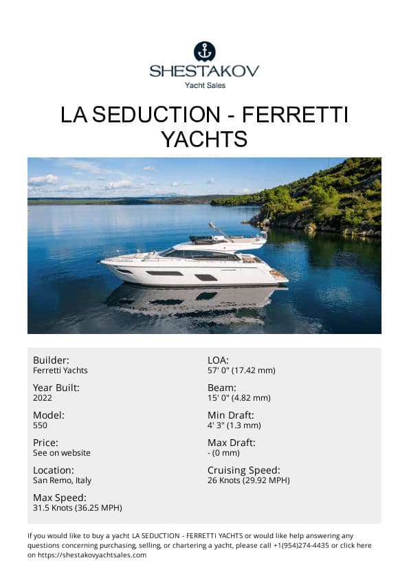 La Seduction - 550 - 2022