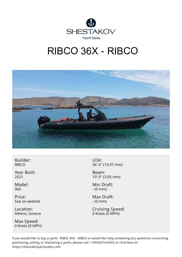  Ribco 36X - 36X - 2024