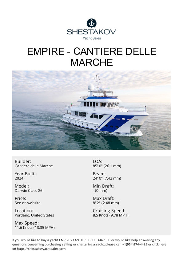 EMPIRE - Darwin Class 86 - 2024