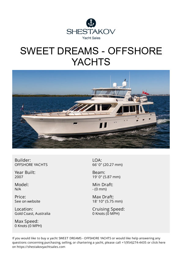 Sweet Dreams - undefined - 2007