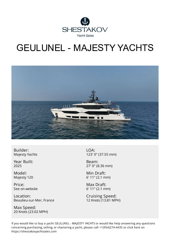 GEULUNEL - Majesty 120 - 2025