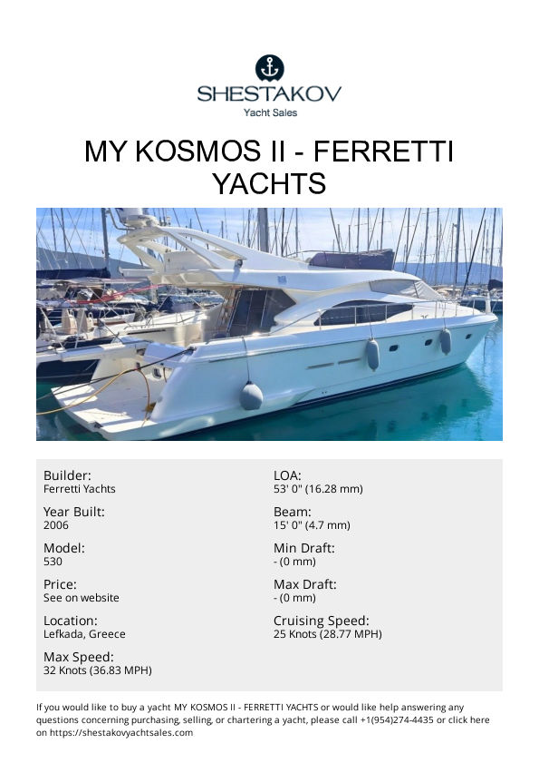 MY KOSMOS II - 530 - 2006