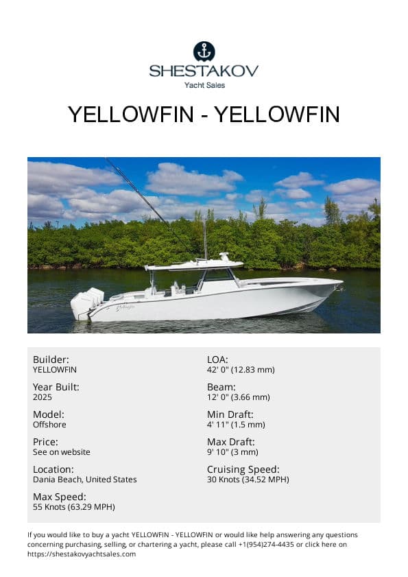 Yellowfin - Offshore - 2026