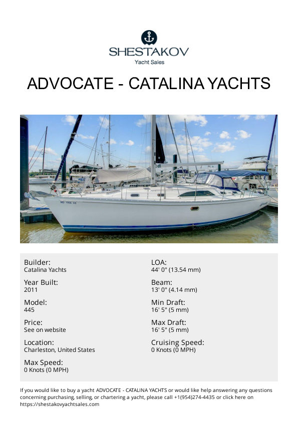 Advocate - 445 - 2011