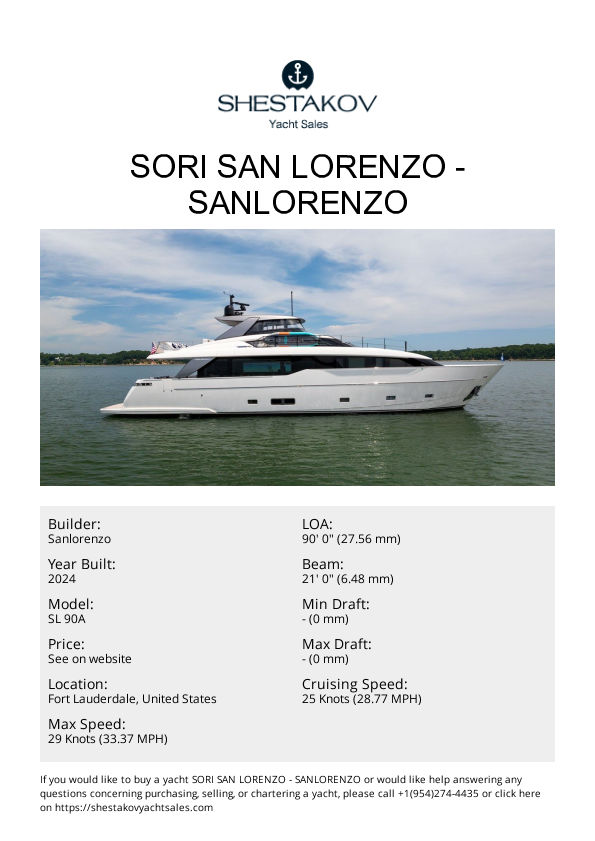 Sori San Lorenzo - SL 90A - 2024