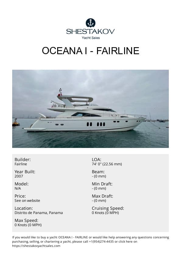 OCEANA I - undefined - 2008