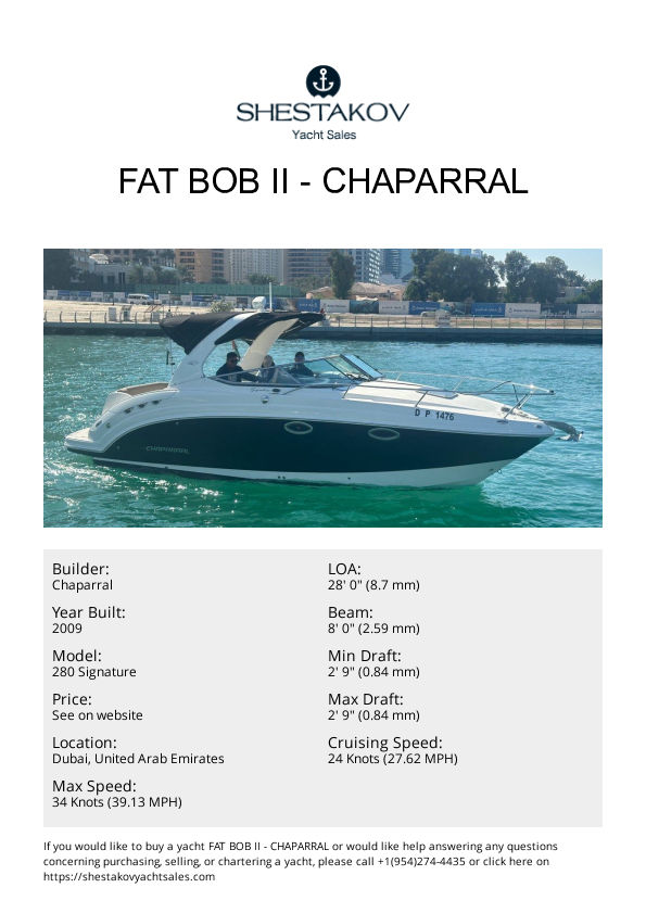 FAT BOB II - 280 Signature - 2009