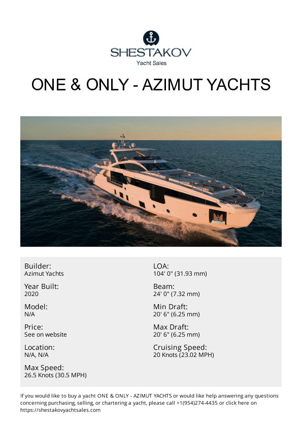 ONE & ONLY - undefined - 2020