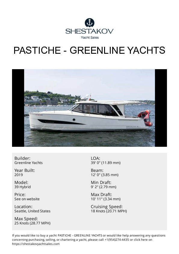 Pastiche - 39 Hybrid - 2019