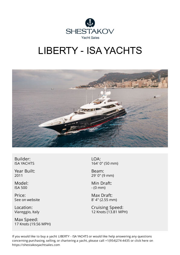 LIBERTY - ISA 500 - 2011
