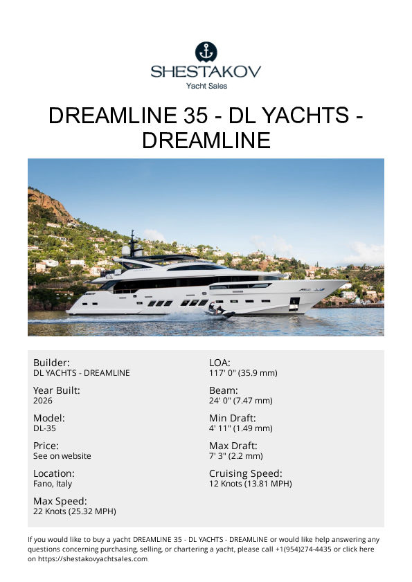 DREAMLINE 35 - DL-35 - 2025