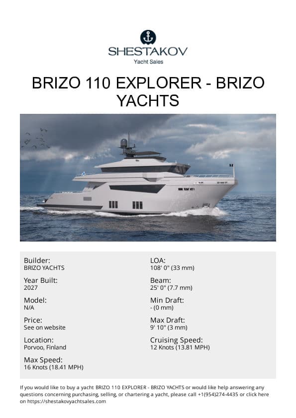 Brizo 110 Explorer - undefined - 2026