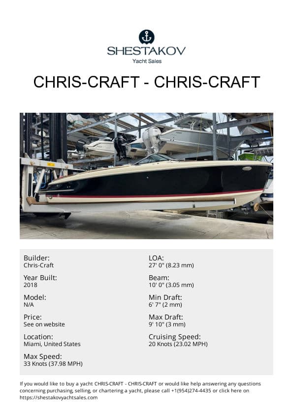 Chris-Craft - undefined - 2018